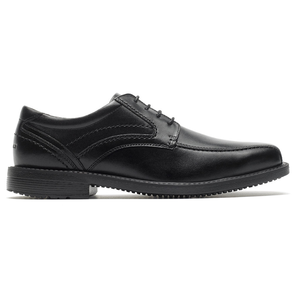 Oxfords Rockport Homem Pretas - Style Leader 2 Bike Toe - 76039OILB